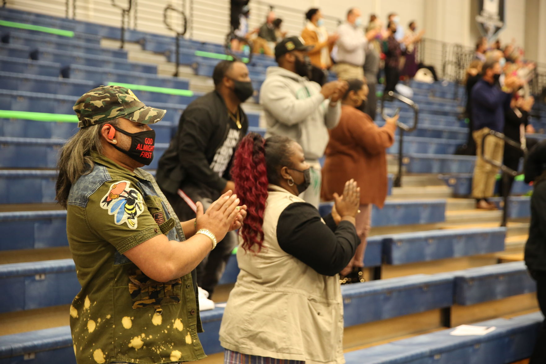 Stockton University commencement Tuesday, May 11, 2021 at the Galloway Township campus